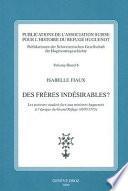 Des frères indésirables?