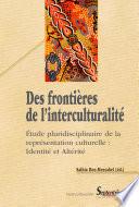 Des frontières de l'interculturalité