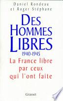 Des hommes libres