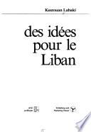 Des idées pour le Liban