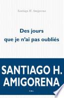 Des jours que je n'ai pas oubliés
