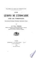 Des lésions de l'endocarde chez les tuberculeux