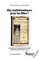 Des Mathématiques pour les filles ?