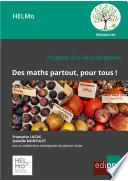 Des maths partout, pour tous!