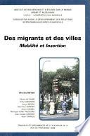 Des migrants et des villes