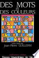 Des mots et des couleurs (tome 2)
