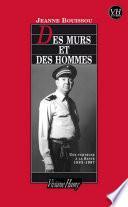 Des murs et des hommes