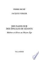 Des nains sur des épaules de géants