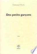 Des petits garçons