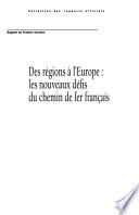 Des régions à l'Europe