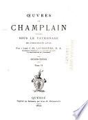 Des sauvages, ou voyage de Samuel Champlain de Brouage, fait en la France Nouvelle, l'an mil six cens trois ... Paris, C. de Monstr'œil [1603