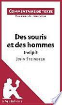 Des souris et des hommes de Steinbeck - Incipit