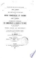 Des stipulations et des legs de rentes perpétuelles et viagères ...