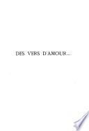 Des vers da̓mour
