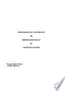 Descendance et ascendance de Edmour Migneault et Olivette Gagnon