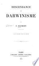 Descendance et Darwinisme, ...