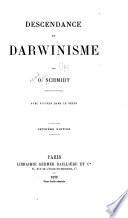 Descendance et Darwinisme