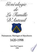Descendants de Ruette-d'Auteuil