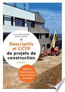 Descriptifs et cctp de projets de construction