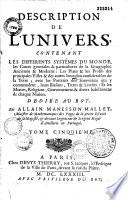 Description de l'univers