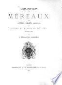 Description de Méreaux et Jetons de présence etc. des Gildes et Corps de métiers, Églises etc. par Louis Minard-van Hoorebeke