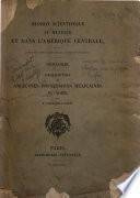 Description des anciennes possessions mexicaines du nord