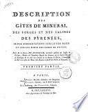 Description des Gîtes de minerai
