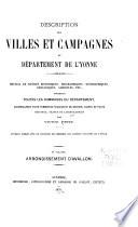 Description des villes et campagnes du dept. de l'Yvonne