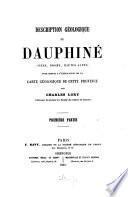 Description géologique du Dauphiné