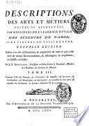 Descriptions des arts et métiers