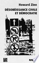 Désobéissance civile et démocratie