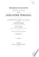 Dessechement du lac Fucino execute par le prince Alexandre Torlonia
