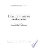 Dessins français antérieurs à 1862