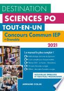 Destination Sciences Po - Concours commun 2021 IEP + Grenoble