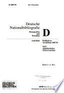 Deutsche Nationalbibliografie
