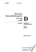 Deutsche Nationalbibliografie
