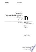 Deutsche Nationalbibliografie
