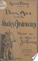 Deux ans dans les studios américains