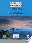 Deux ans de vacances - Niveau 2/A2 - Lecture CLE en français facile - Ebook