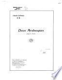 Deux arabesques pour le piano