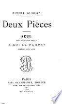 Deux pièces