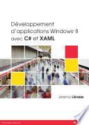 Développement d'applications Windows 8 avec C# et XAML