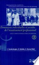 Développement des compétences, investissement professionnel et bien-être des personnes (Volume 2)