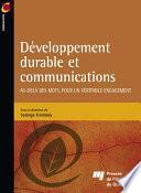 Développement durable et communications