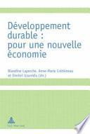 Développement durable