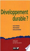 Développement durable ?