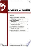 Déviance et société