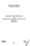 Devinettes françaises du Moyen Age