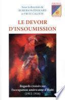 Devoir d'insoumission Le