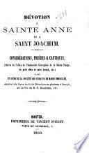 Dévotion à Sainte Anne et à Saint Joachim